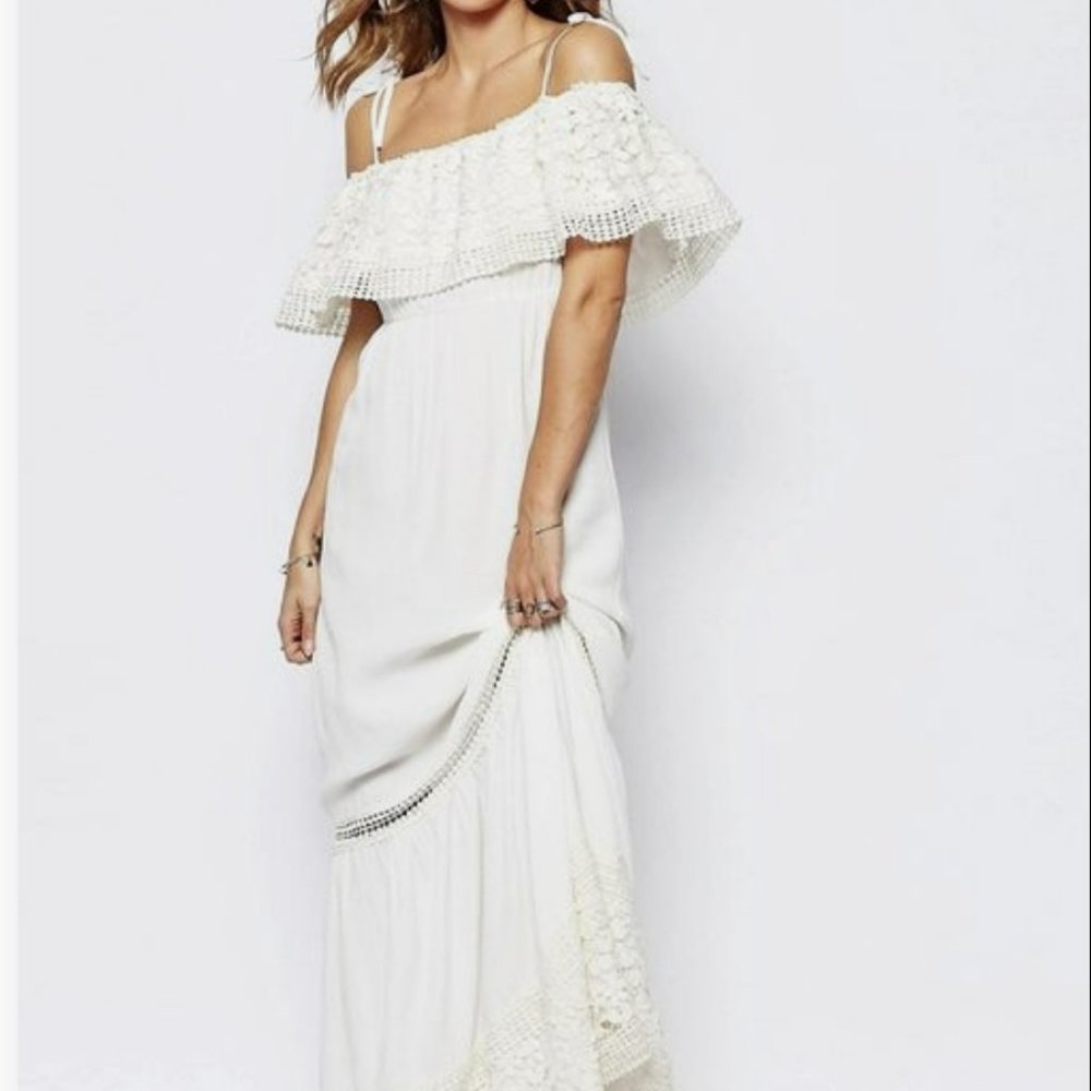 Millie Mackintosh Embroidered Maxi Dress